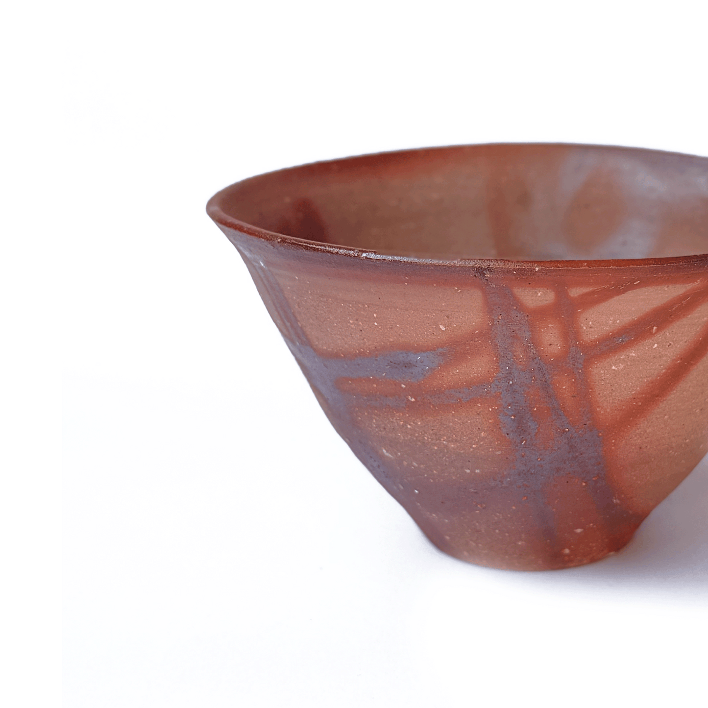 Akabi Matcha Chawan on a white background