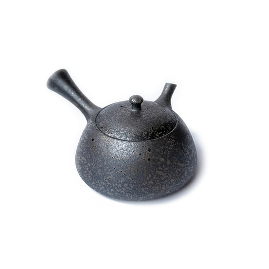 GINNEZUMI - Handmade Tokoname-yaki Kyusu Teapot by Fujita Tokuta