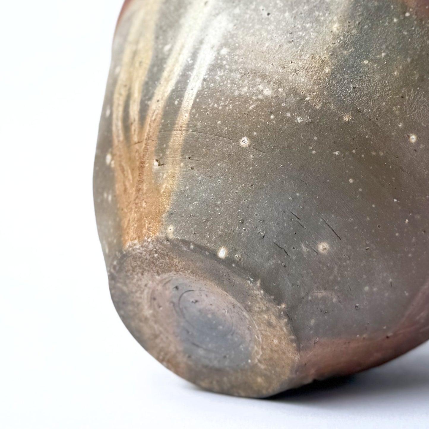 HIDASUKI Bizen-yaki Matcha Bowl