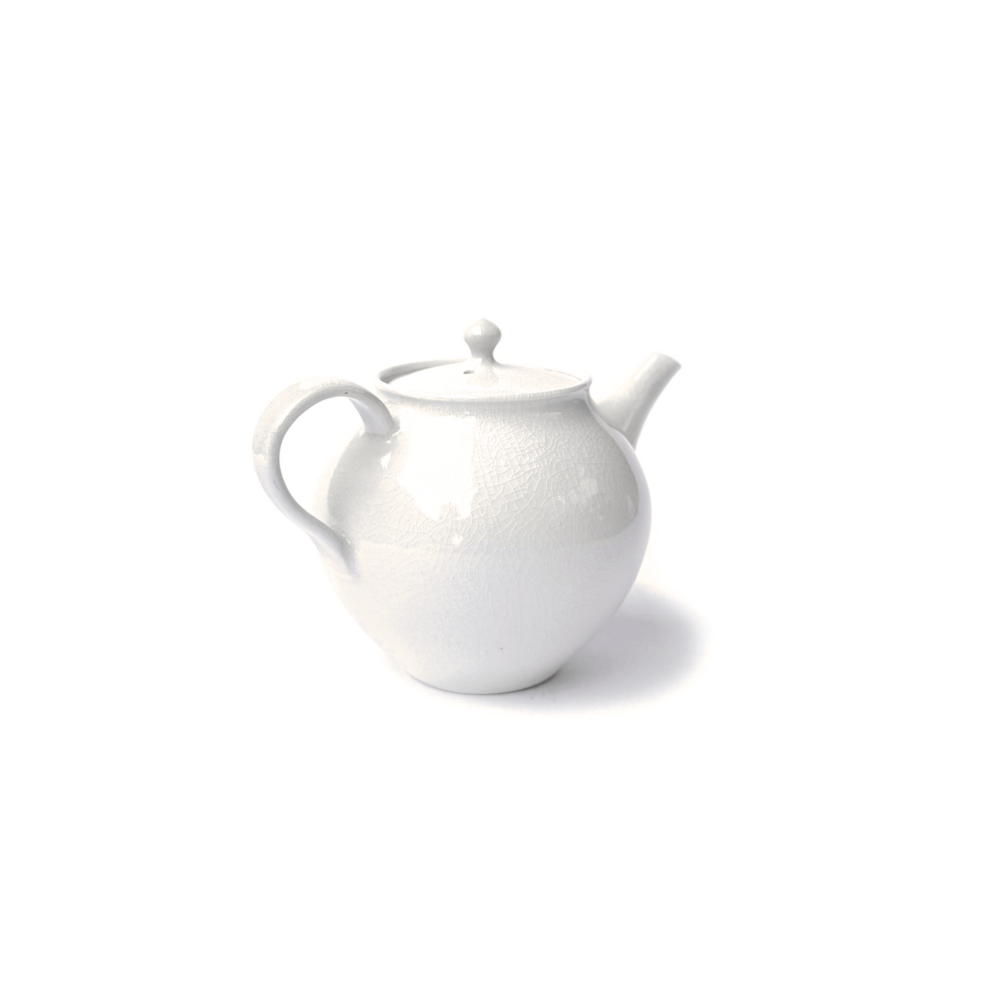 HATSUYUKI Handmade Ceramic Kyusu Teapot - 240ml, Yokkaichi Japan