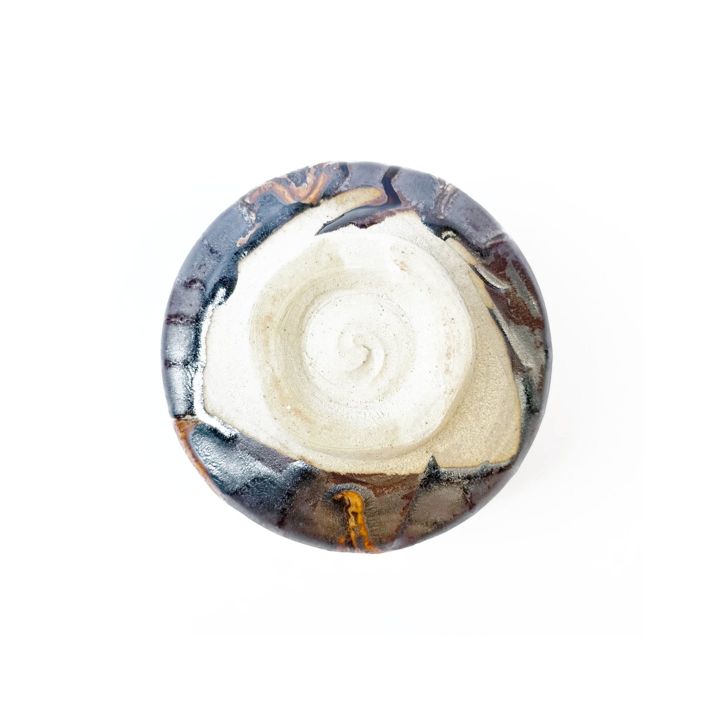 KOHAKU Matcha Bowl - bottom view showing the finishing of the bowl
