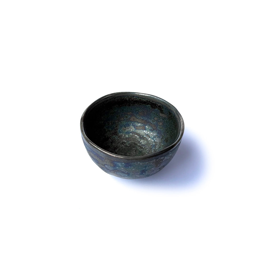 top view of KOSAI handmade ceramic tea cup