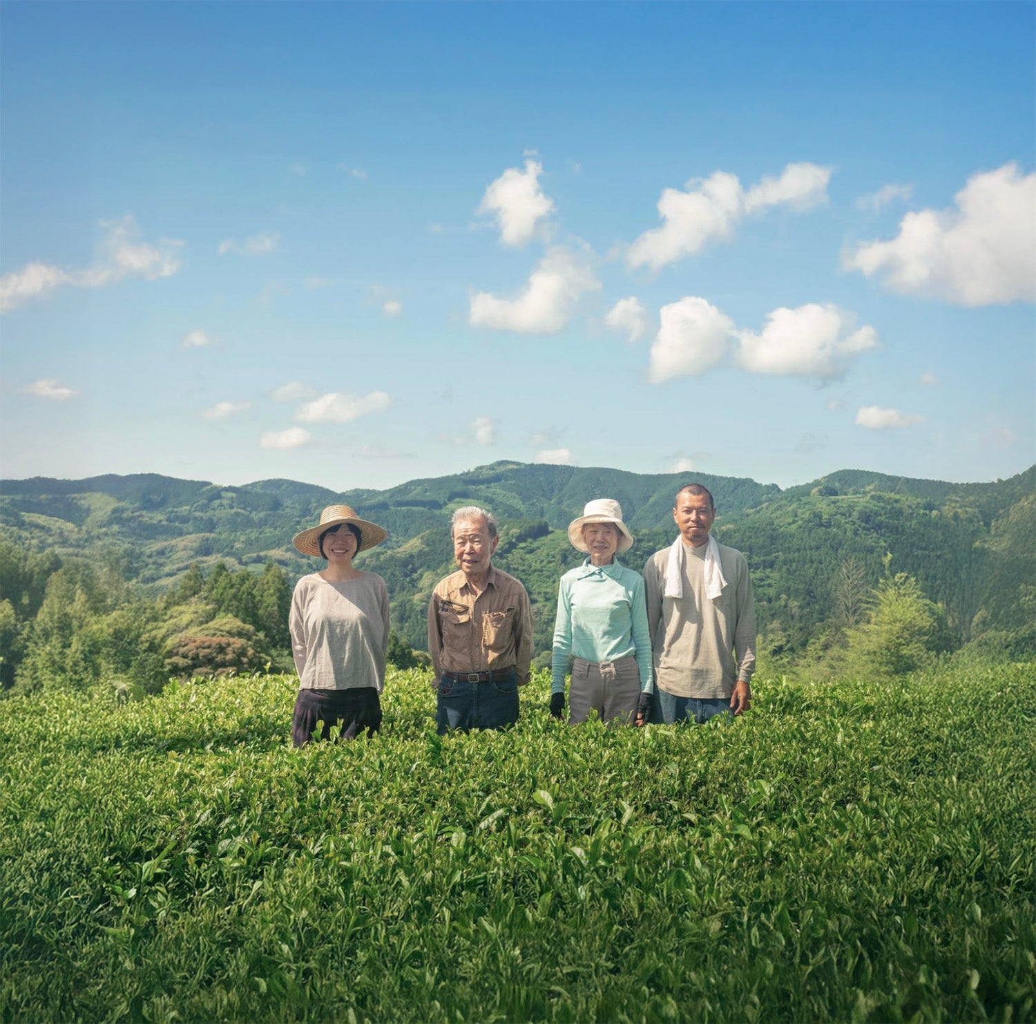 Farmers who grew our loose leaf tea