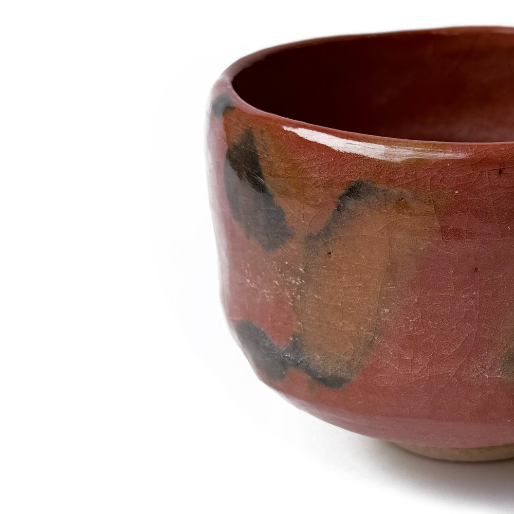 Aka Raku Chawan by Sasaki Shoraku - Handmade Japanese Matcha Bowl | AKANE by POEMS (Copy)