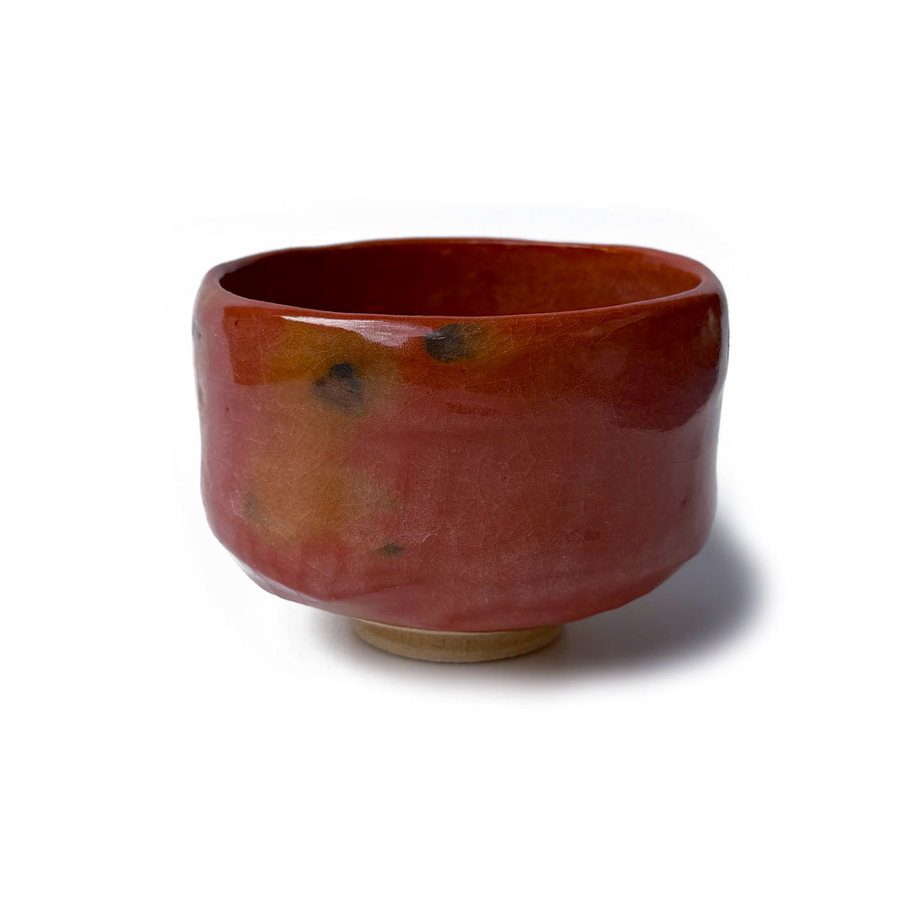 Aka Raku Chawan by Sasaki Shoraku - Handmade Japanese Matcha Bowl | AKANE by POEMS (Copy)