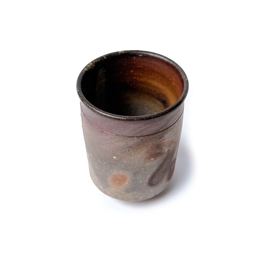 AKANI - Handmade Bizen-yaki Ceramic Teacup by Soma Mitsuku