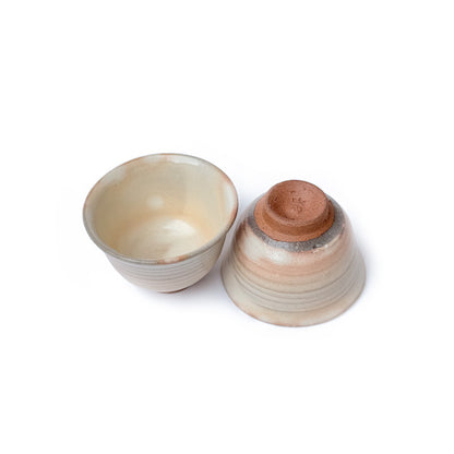 Hagi-yaki Shiboridashi Tea Set - Handmade Japanese Brewing Set | ARAIGAKI