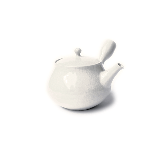 AWAYUKI Handmade Ceramic Kyusu Teapot - 150ml, Yokkaichi Japan