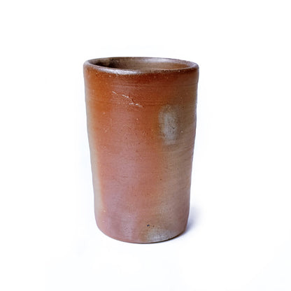 HIBANA - Handmade Bizen-yaki Ceramic Tall Cup by Ichiyou-gama