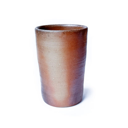 HIBANA - Handmade Bizen-yaki Ceramic Tall Cup by Ichiyou-gama
