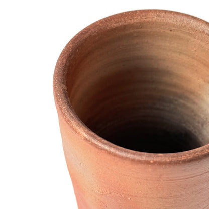 HIBANA - Handmade Bizen-yaki Ceramic Tall Cup by Ichiyou-gama