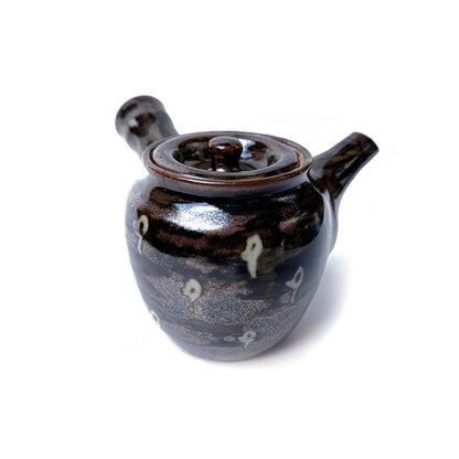 Sodeshi-yaki Kyusu by Sodeshi-gama - Artisan Japanese Teapot | HIHADA