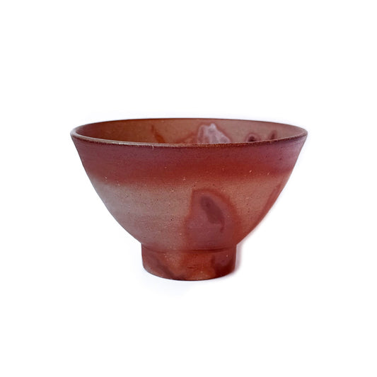 Bizen-yaki Chawan by Yasuteru Mihata- Handmade Japanese Matcha Bowl | HIIRO