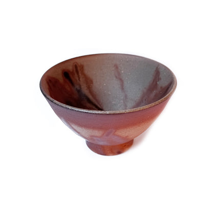 Bizen-yaki Chawan by Yasuteru Mihata- Handmade Japanese Matcha Bowl | HIIRO