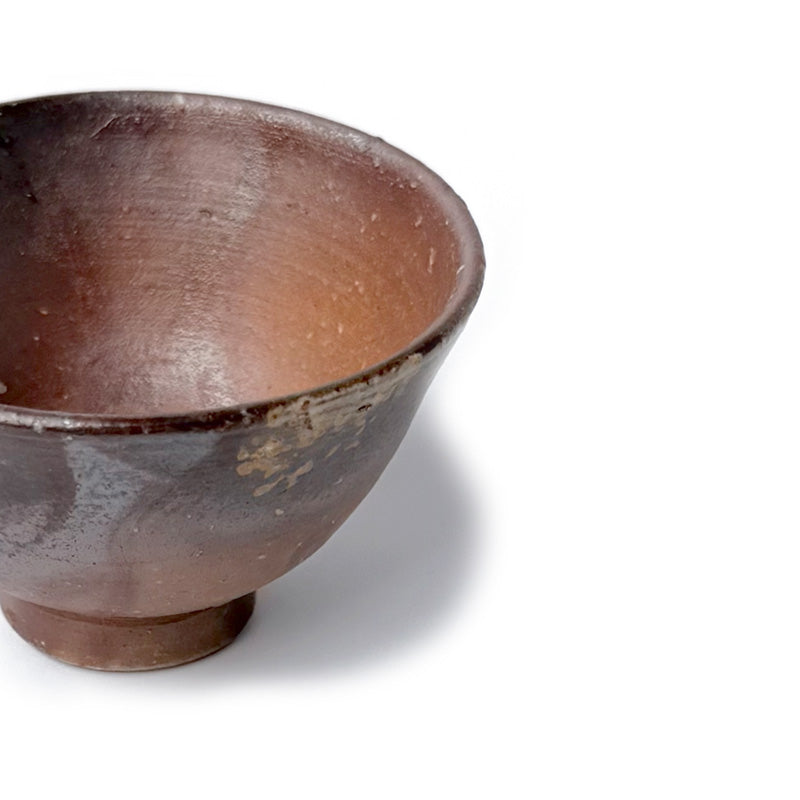HOKAGE - Handmade Bizen-yaki Ceramic Teacup by Soma Mitsuku