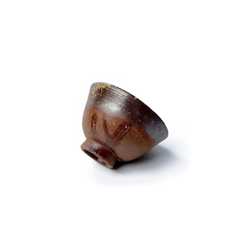 HOKAGE - Handmade Bizen-yaki Ceramic Teacup by Soma Mitsuku