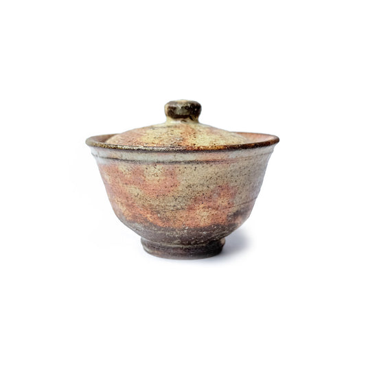 Tokoname-yaki Gaiwan by Kenzo Ogawa - Handmade Handleless Kyusu | KANZO