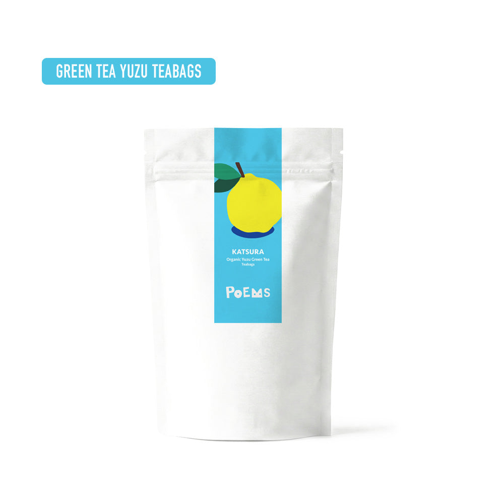 KATSURA Japanese Yuzu Green Tea Teabags