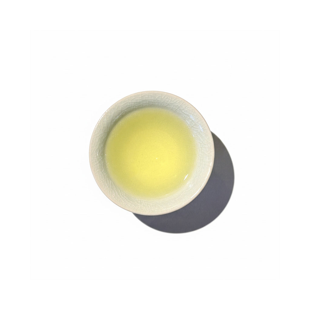 KIKYO tea in a white porcelain teacup