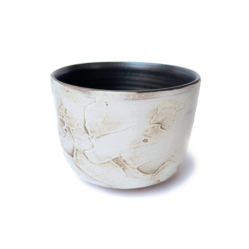 Tamba-yaki Chawan by Toshihiko-gama - Handmade Japanese Matcha Bowl | KINARI by POEMS