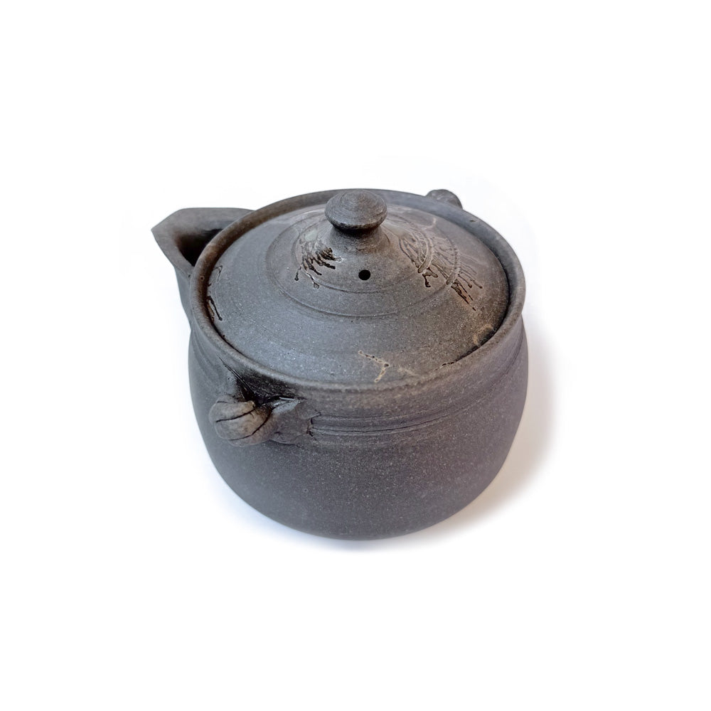 Tokoname-yaki Shiboridashi by Jin Tanikawa - Handmade Handleless Teapot | KOESU