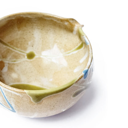 Japanese Spouted Matcha Bowl – Handmade Tamba-yaki Katakuchi Chawan | MIRU by POEMS