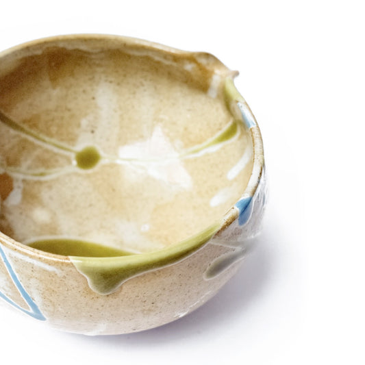 Japanese Spouted Matcha Bowl – Handmade Tamba-yaki Katakuchi Chawan | MIRU by POEMS