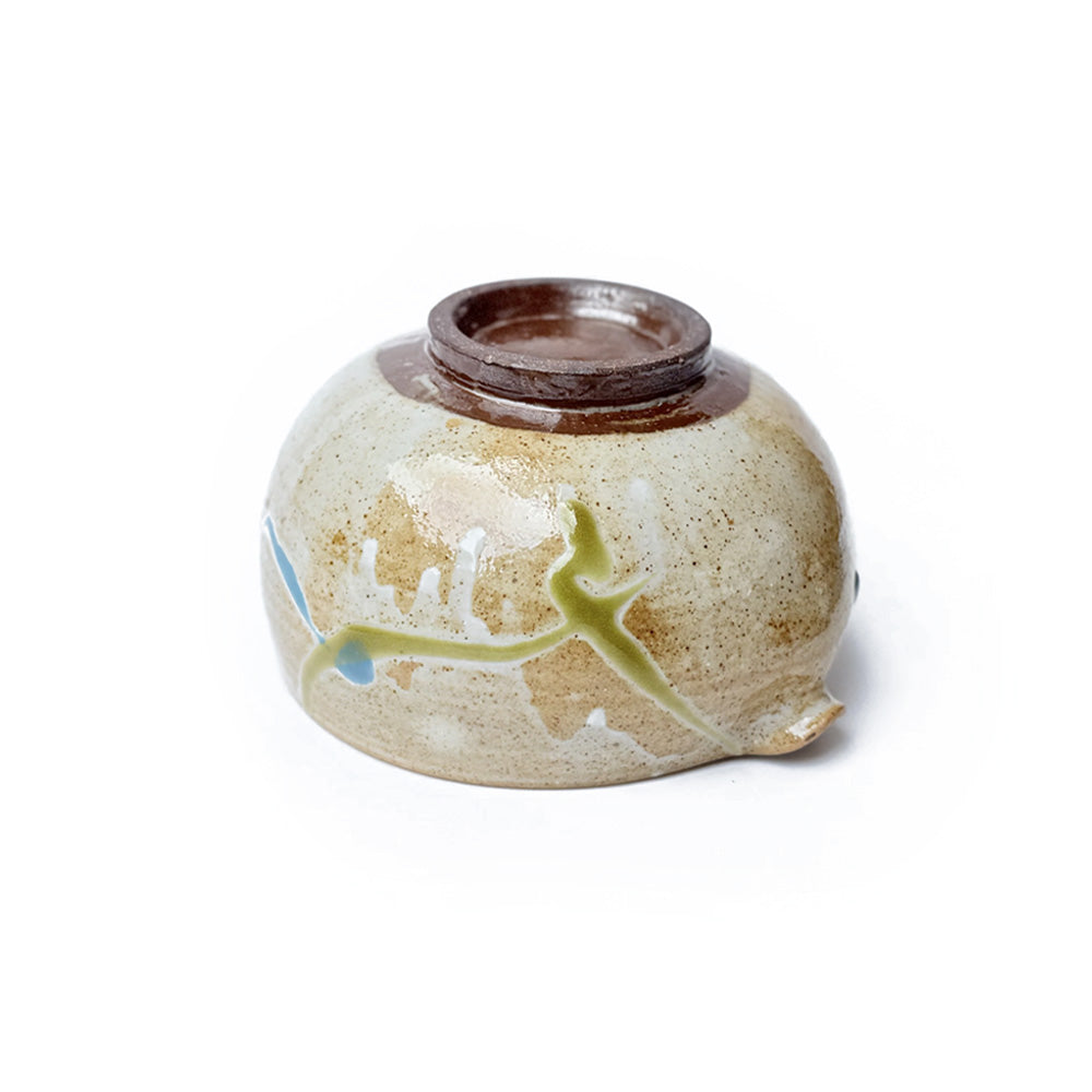 Japanese Spouted Matcha Bowl – Handmade Tamba-yaki Katakuchi Chawan | MIRU by POEMS