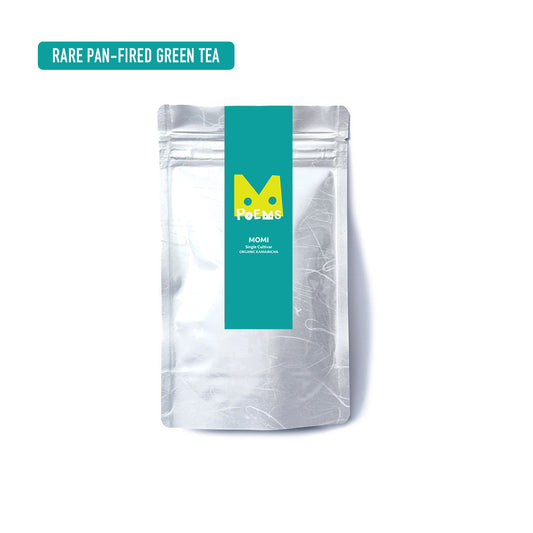 Organic Japanese Kamairicha - Loose Leaf Pan-Fired Green Tea | MOMI by POEMS