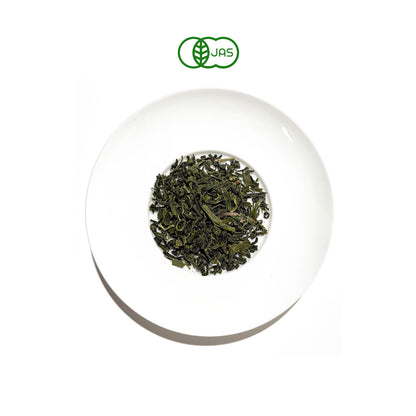 Organic Japanese Kamairicha - Loose Leaf Pan-Fired Green Tea | MOMI by POEMS