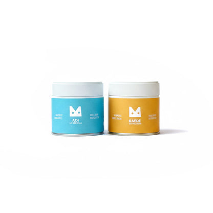 Uji Matcha & Hojicha Duo - AOI & KAEDE Set