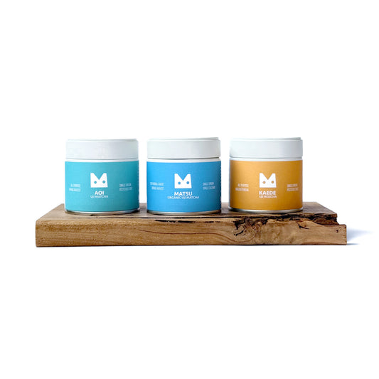 UJI MATCHA Tasting Pack - Authentic Japanese Matcha Powder Bundle - POEMS Tea Atelier