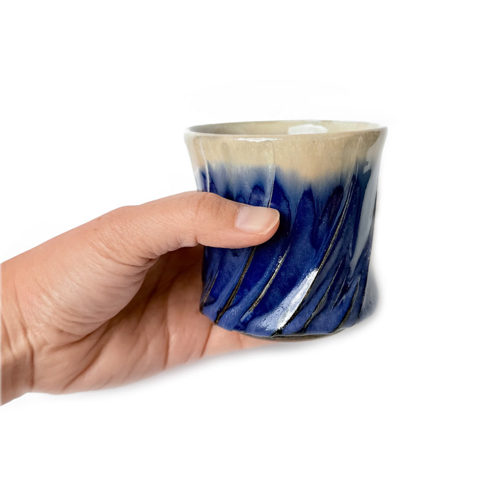 Tamba-yaki Handmade Ceramic Teacup by Shōzō-gama | NAGI