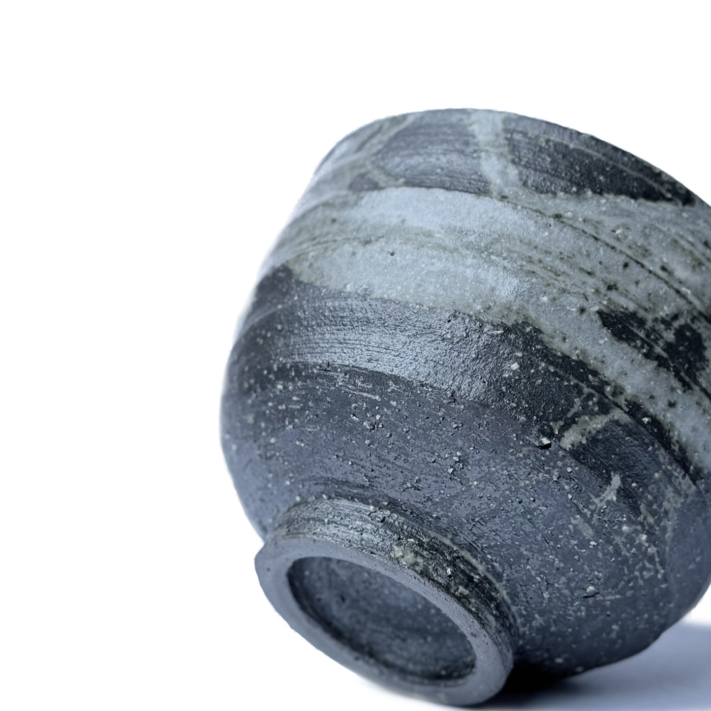 Rikyunezumi matcha ceramic bowl on detail 