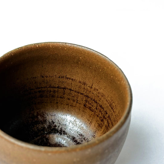 Kyō-yaki Chawan by Okamoto Shōni - Handmade Japanese Matcha Bowl | SABIRIKYU