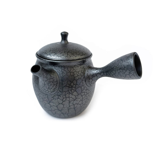 Tokoname-yaki Teapot by Shōji Umehara - Handmade Japanese Kyusu |  TENMOKU