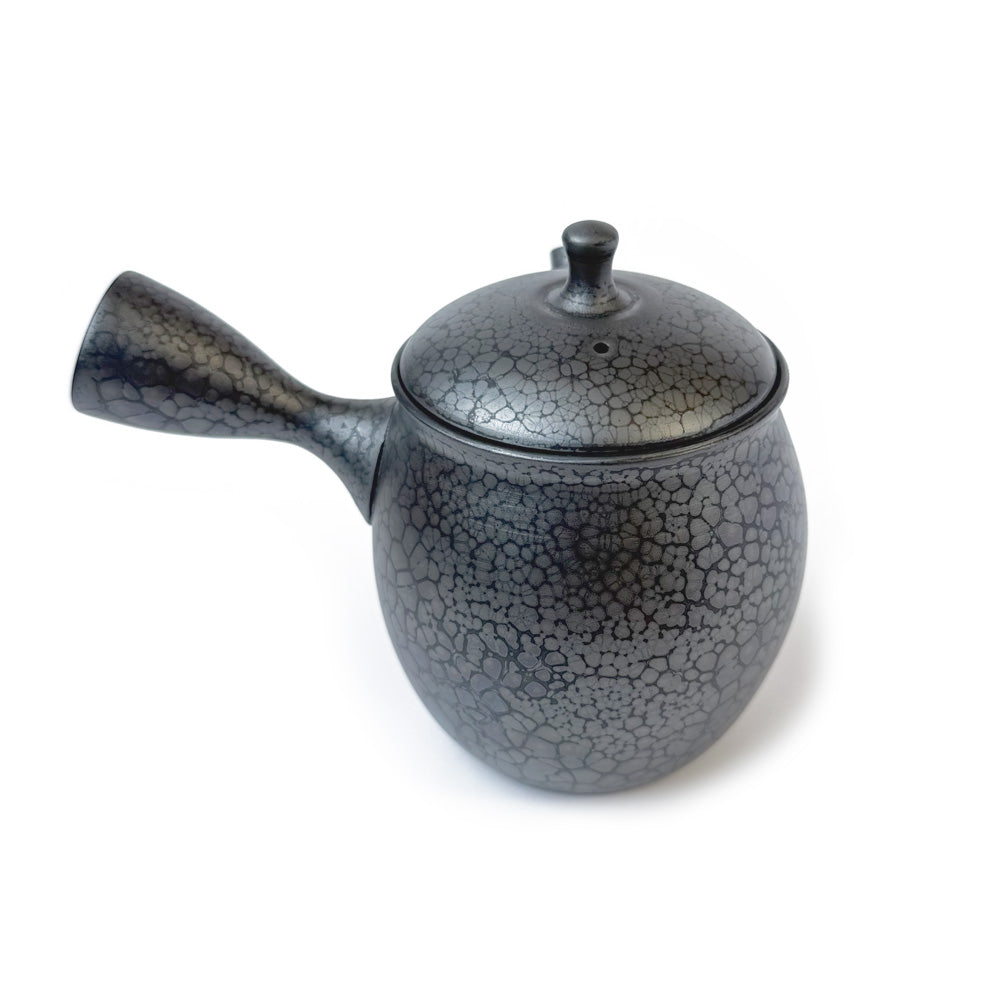 Tokoname-yaki Teapot by Shōji Umehara - Handmade Japanese Kyusu |  TENMOKU