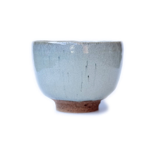Kyo-yaki Chawan by Uno Toru - Handmade Japanese Matcha Bowl | USUGUMO