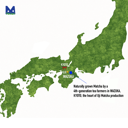 KIRI Matcha - Organic Single Cultivar Ceremonial Grade Matcha Powder from Kyoto - 30g Tin by POEMS Tea Atelier